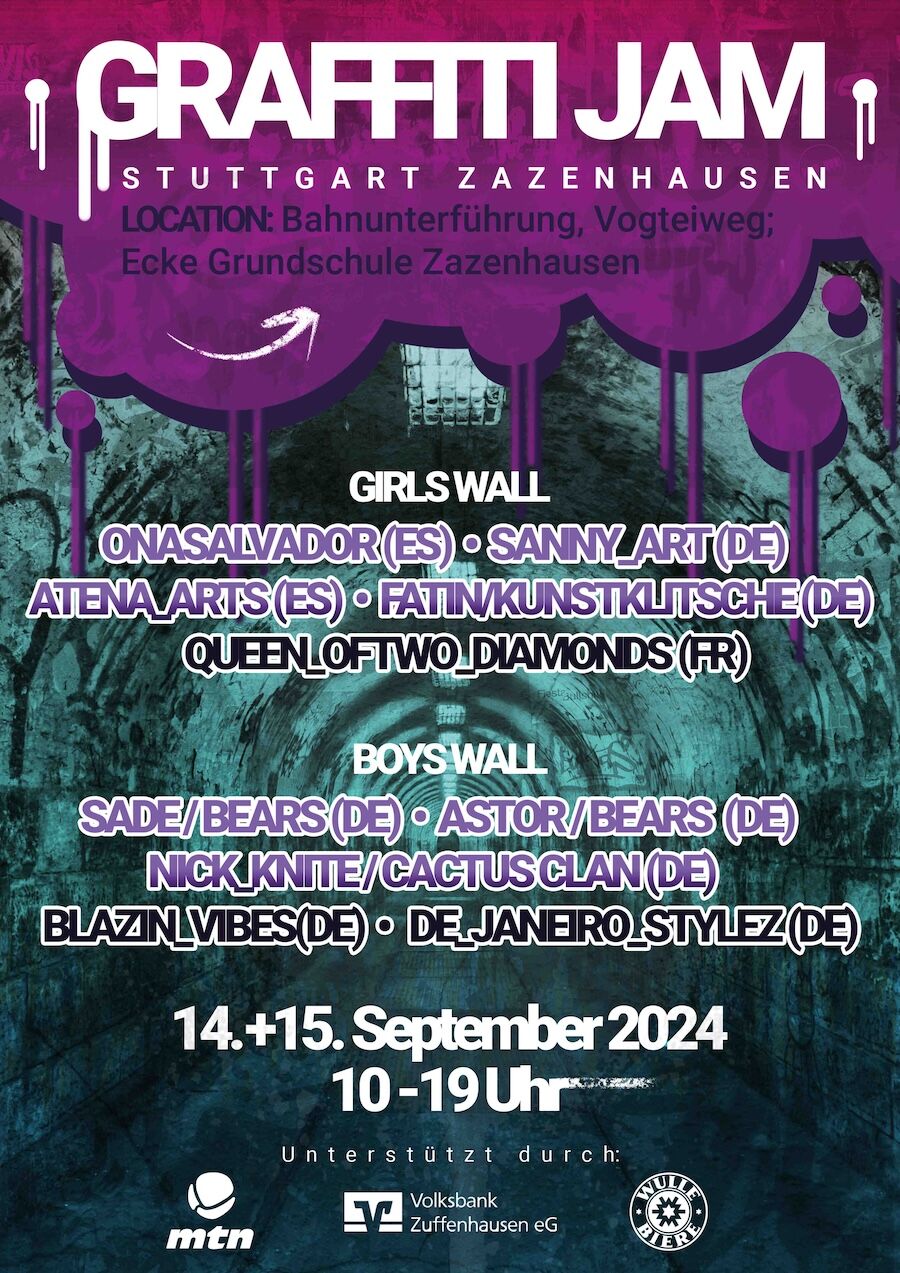 Zazenhausen Graffiti Jam Plakat